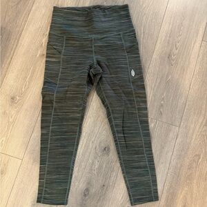 NWOT FP Movement by Free People Dark Green Leggings